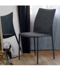 Sedia Antracite econabuk e Ingenia casa amy indoor