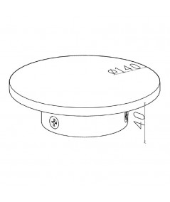 Faretto da terra parete grafite outdoor maytoni