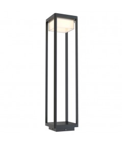 lampada da terra maytoni baker street alluminio nera alta