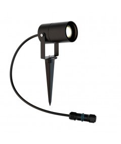Faretto scope maytoni alluminio da terrra nero