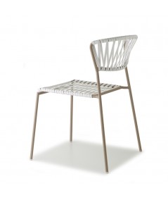 sedia lisa club per esterno multicolore scab design in pvc