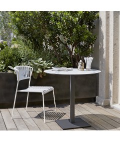 sedia lisa club per esterno multicolore scab design in pvc