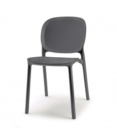 sedia hug scab design multicolore tecnopolimero outdoor