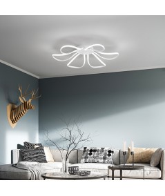 plafoniera blossom perenz in alluminio con luce calda