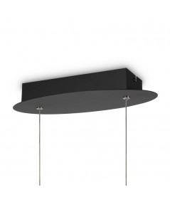 lampada  a sospensione Curve nera Maytoni