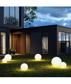 LAmpada da terra per outdoor Erda bianca maytoni