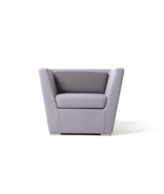 poltrona double grigio chiaro aperta