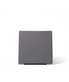 poltrona double grigio scuro chiusa dettaglio