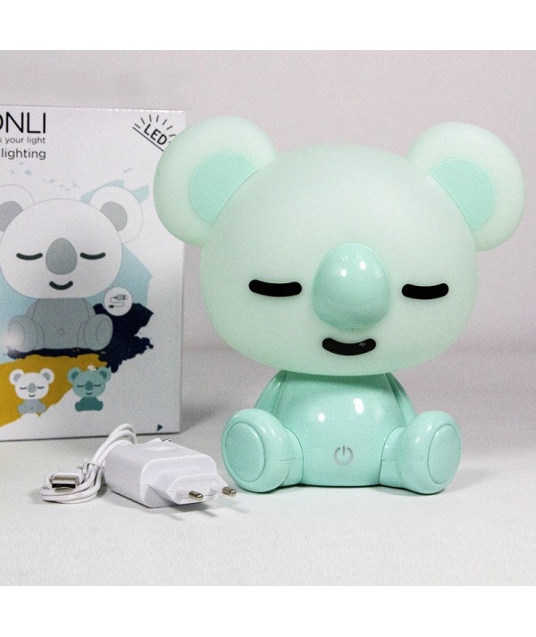 lampada koala verde menta