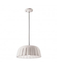lampade a sospensione di ferroluce in ceramica bianco naturale