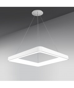 Lampada a sospensione inner S di vivida di colore bianco