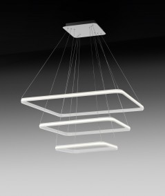 Lampada a sospensione inner S di vivida di colore bianco