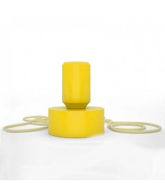 Tavolotto in silicone di colore  giallo