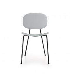 tondina pop acciaio nero grigio mandorla