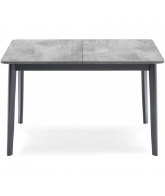 tavolo allungabile dine di connubia calligaris in faggio e nobilitato grigio