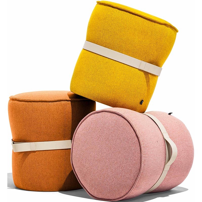 pouf pof connubia colori fronte