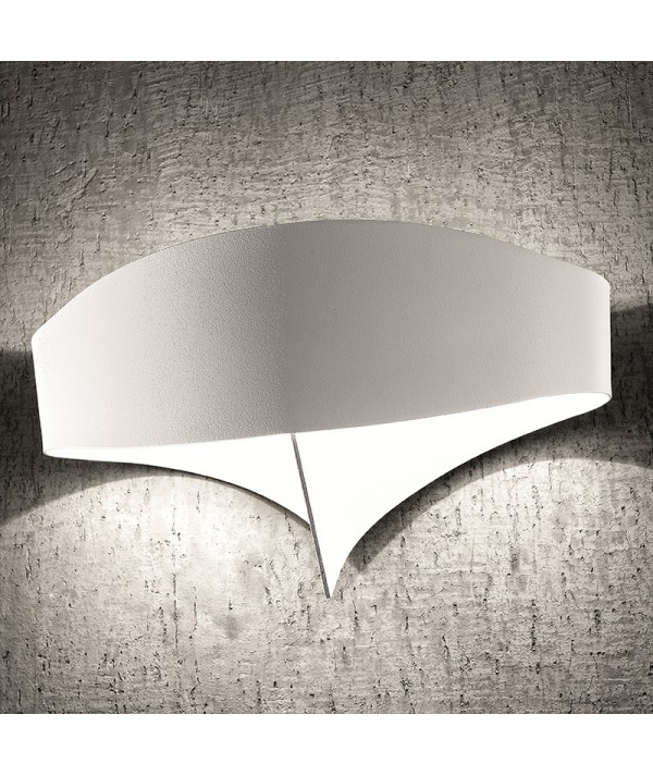 Applique scudo di Selène bianco