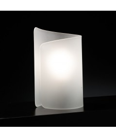 lampada da tavolo lumetto papiro di selène satinato