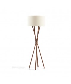 lampada eva di canon arreda in legno finitura noce