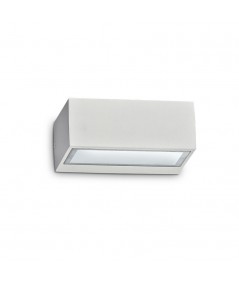Applique da esterno Twin  bianco big