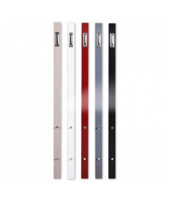 Appendiabiti Liolà a parete nei colori bianco nero grigio e bordeaux