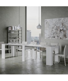 Consolle Allungabile Venus bianco frassino  allunghe
