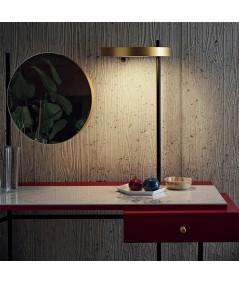 Scrittoio Vanity rosso + arabescato