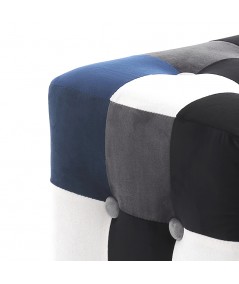 Pouf Kaleidos Blu dettaglio