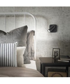 Applique Bean Square nera ambientata