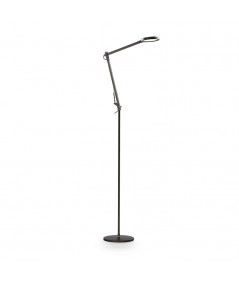 Lampada da terra Futura nero