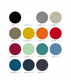 Tavolino rotondo Bobino cartella colori