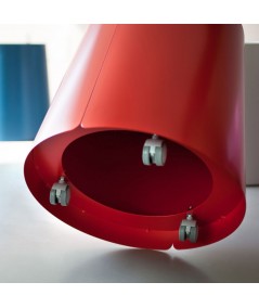 Tavolino Bobino con particolare ruote